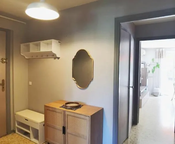 דירה 2p 50m2 With Ac & Free Parking & 2 Balconies *