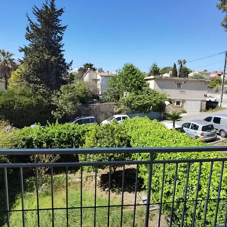 2p 50m2 With Ac & Free Parking & 2 Balconies Apartment Antibes
